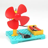 Kids DIY Mini Model w/ Fan Physics Electrical Experiment Toy