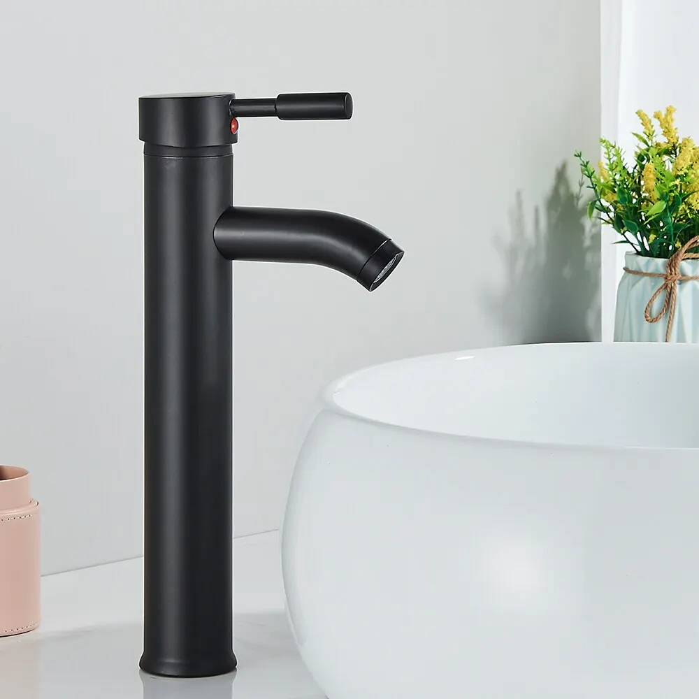 Bathroom Faucet Stainless Steel Basin Faucet Single Hole Tap