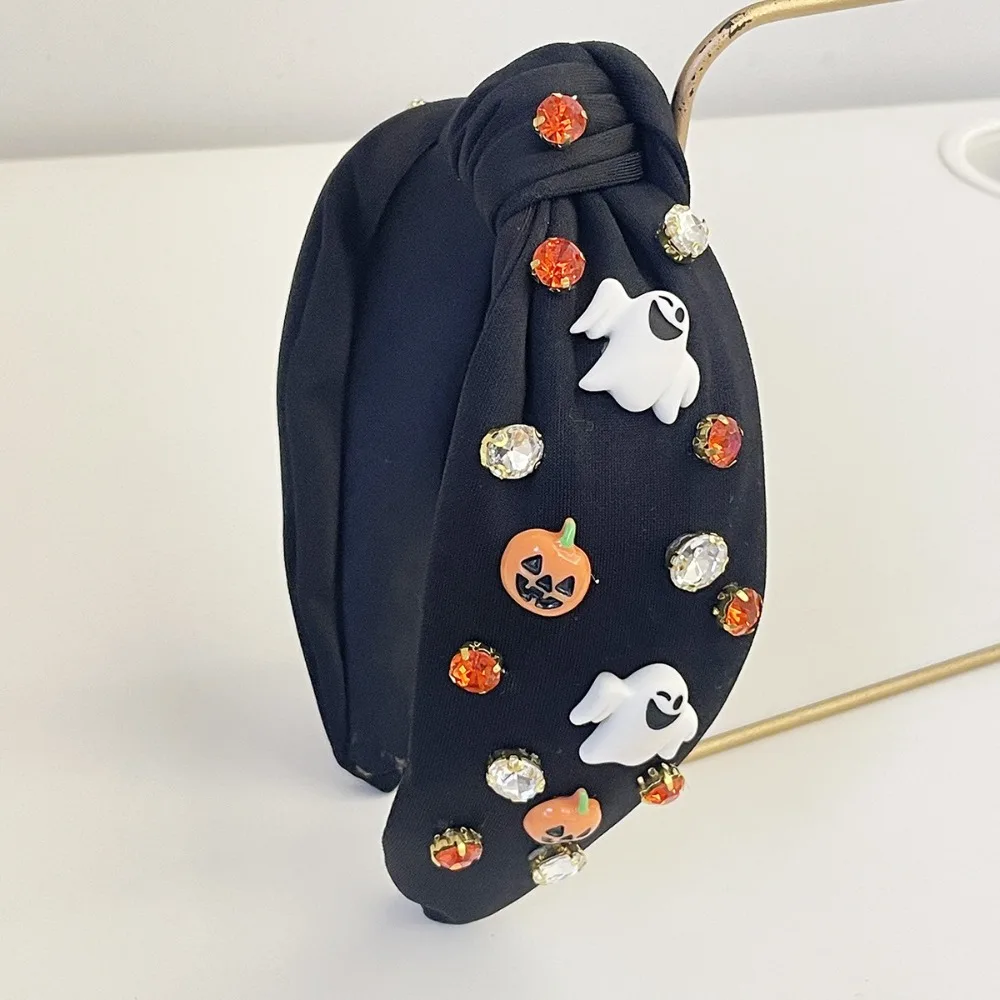 Easy to Wear Padded Halloween Headband Lightweight Durable Hair Jewelry Accessories Sponge Knot Hairband