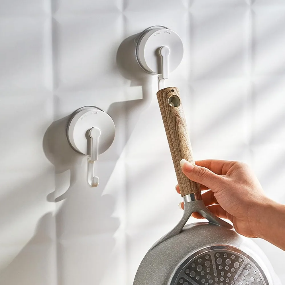 Vacuum for Bathroom, Kitchen, Household Use, Seamless Strong Suction Wall, Ceramic Tile