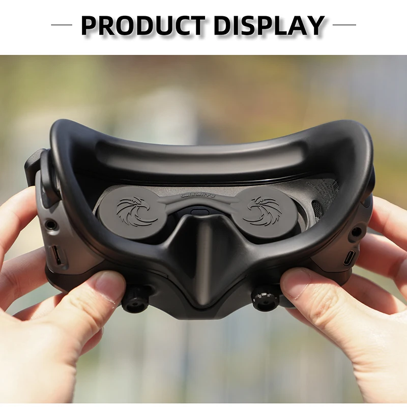 Scratch-proof Silicone Lens Cover for DJI Avata 2/Avata for DJI Goggles 3/2 Dustproof Lens Cap Flight VR Glasses drone accessories