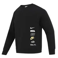 Original New Arrival NIKE AS M NK CLUB + BB CREW MLOGO Men's Pullover Jerseys Sportswear 1
