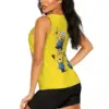 Custom Minion Cartoon Banana Yoga Shirt Women Athletic Workout Running Tank Tops 3