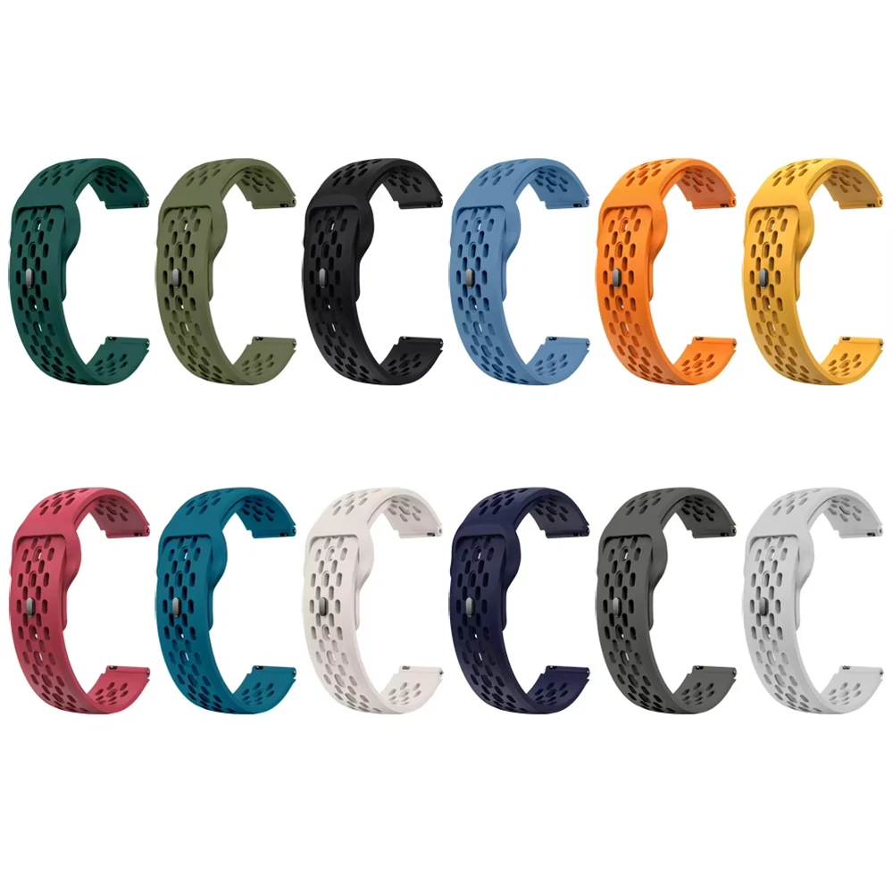 Premium Silicone Replacement Strap for Smartwatches - 22mm Bracelet Accessories