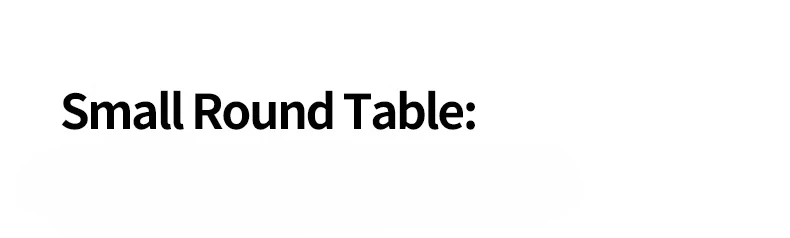 Description Picture 2 of itemSolid Wood Dining Table Retro Style Round Table Medieval House Home Apartment French Mesas De Comedor Black Walnut Living Room
