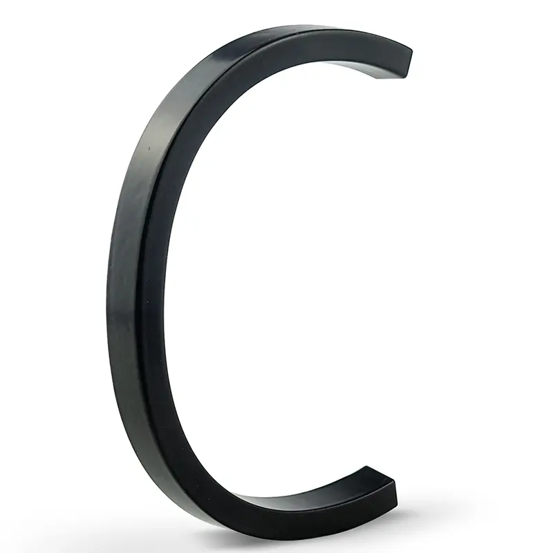 1pc 125mm Floating House Number Outdoor 5 inch Black Zinc Alloy Letter Apartment Door Numbers Mailbox Address Sign #0-9 - Image 17