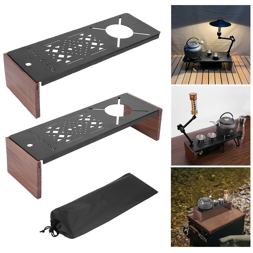 Multifunctional Table Unit Board Walnut Support Frame IGT Series Table Board Storage Bag for Picnic Fishing