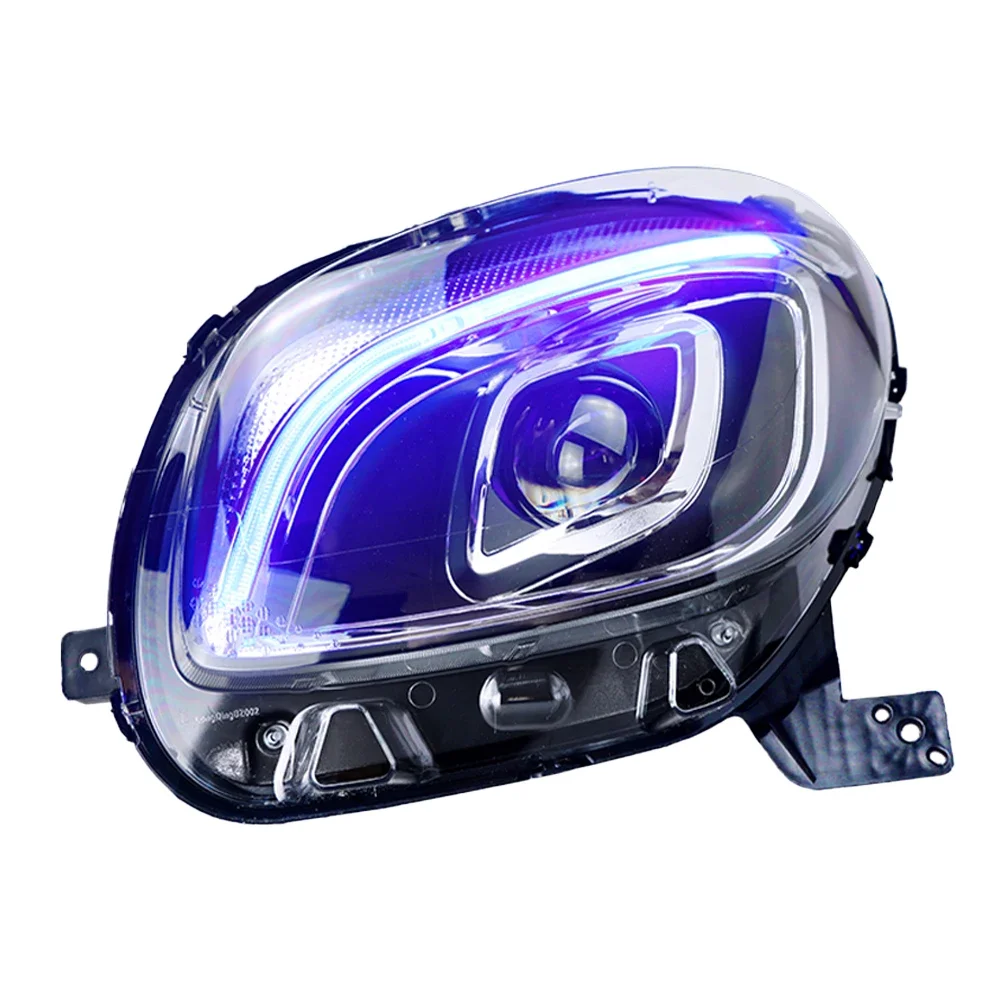 Auto Voorlichten Assemblage Voor Benz Smart 2015- W453 W451 W452 Upgrade Hoge Configuratie Led Auto Koplamp Accessoires