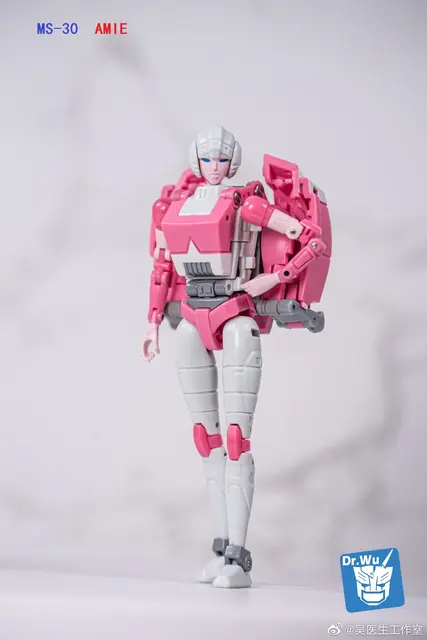 【In Stock】DR.WU MS-30 Amie Arcee Mech Fans Toys Transformation Action Figure Robot 3rd Party Mini Model Plastic Legend 2