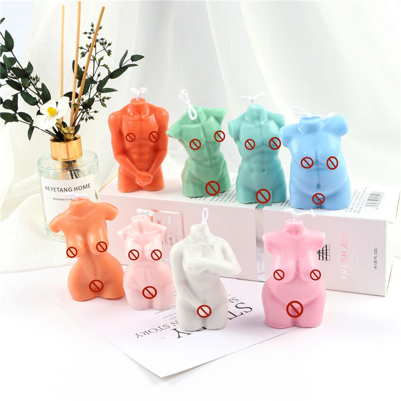 Human Body Candle Silicone Mold DIY Women Candle Moulds Candle Making
