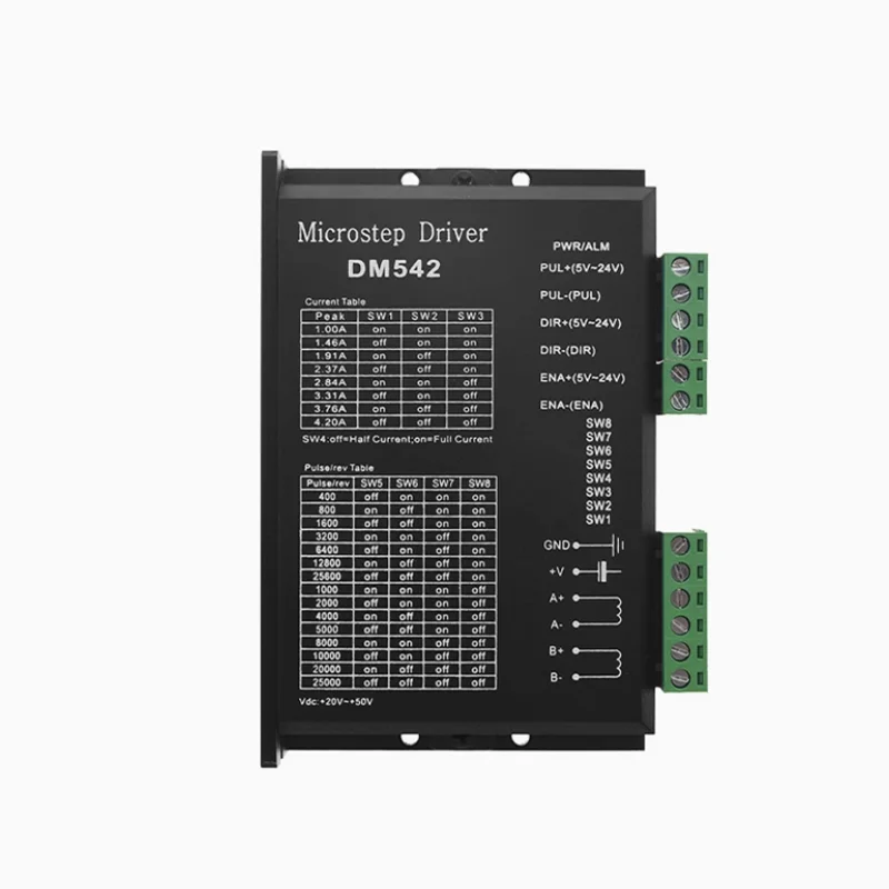 DSP 디지털 57/86 스테퍼 모터 드라이버 DM542 조각 기계 전용 교체 2M542/TB6600 5882-57 스테퍼 모터
