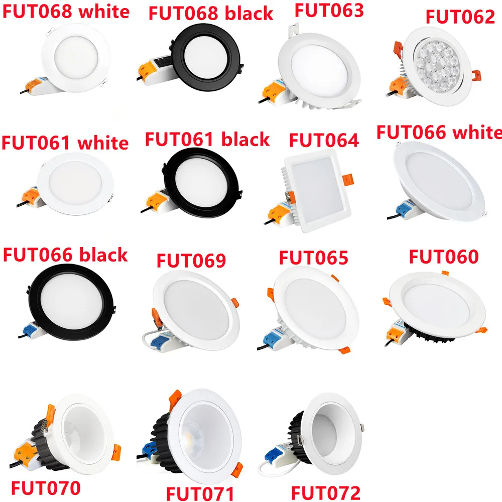 Miboxer RGB+CCT LED 다운라이트 6W 9W 12W 15W 18W 25W 2.4G Wifi RF 원격 제어 1600만 밝기CCT 조정 가능한 스포트라이트