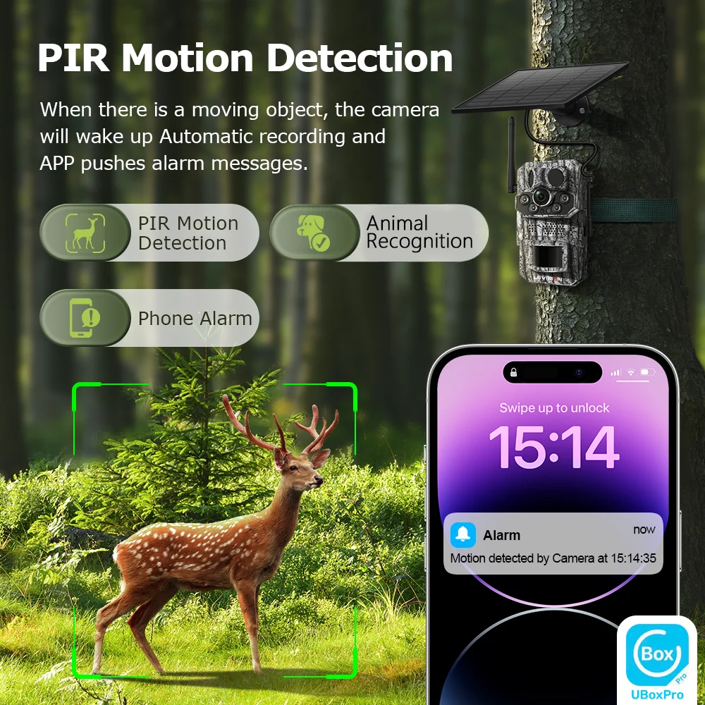 4G LTE Solar Trail Camera 4