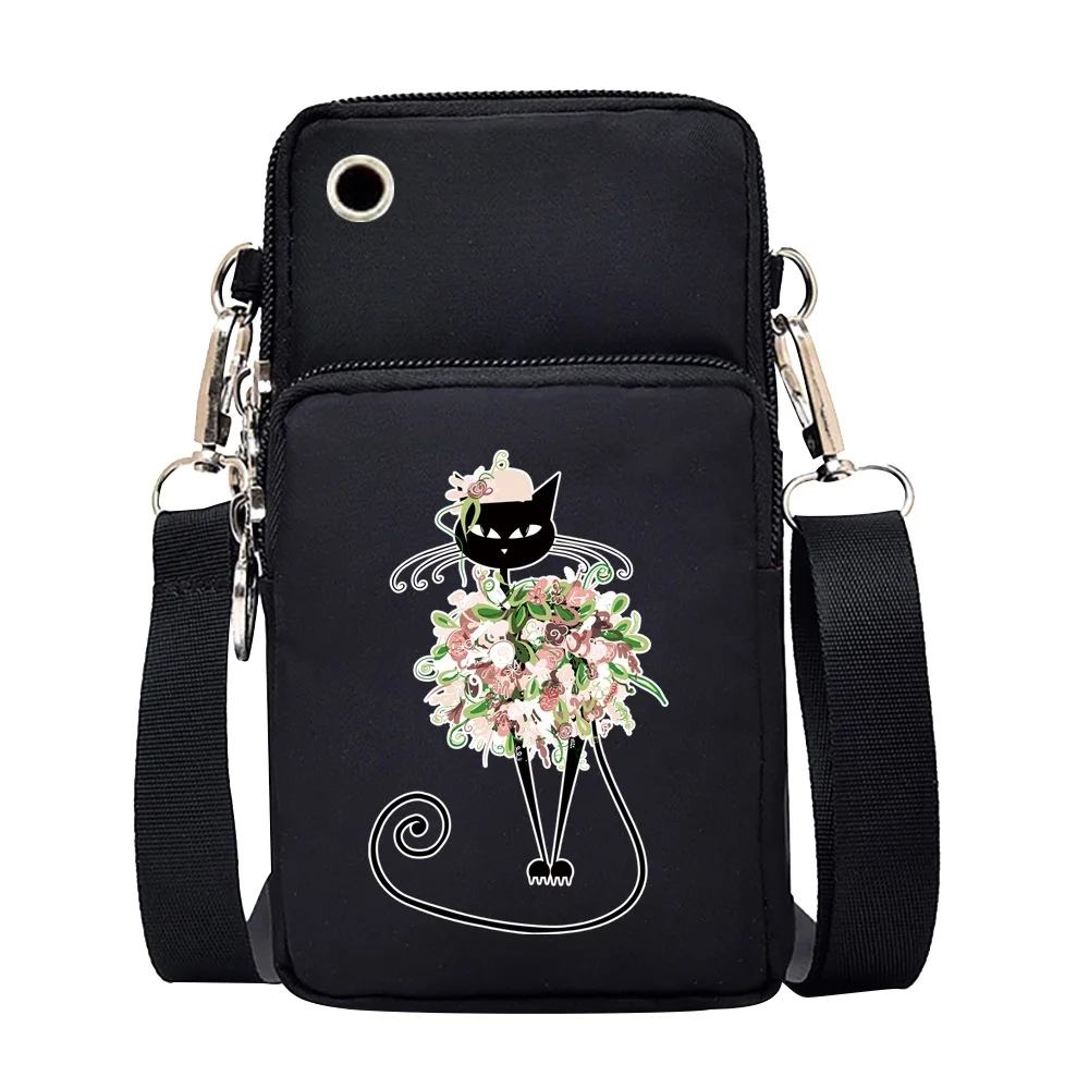 Women'S Unisex Mobile Phone Bag For Huawei/Xiaomi/Samsung Color Pattern Printing Storage Bag Women'S Sports Shoulder Bags 35 Women'S Unisex Mobile Phone Bag For Huawei/Xiaomi/Samsung Color Pattern Printing Storage Bag Women'S Sports Shoulder Bags