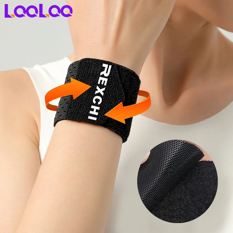 Wrist Strap Protector Sweatband for Weightlifting Fitness Dumbbells Gym Football Basketball 1Pcs