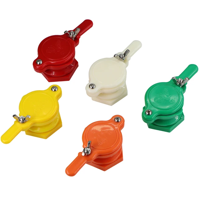 Tartós Mézkapu -Kivonó Méhészkészlet Méh Mézes Vödör Szelep Csap Palackozó Szerszámok Kapcsoló Tartály Méhész Kiegészítő - Image 3