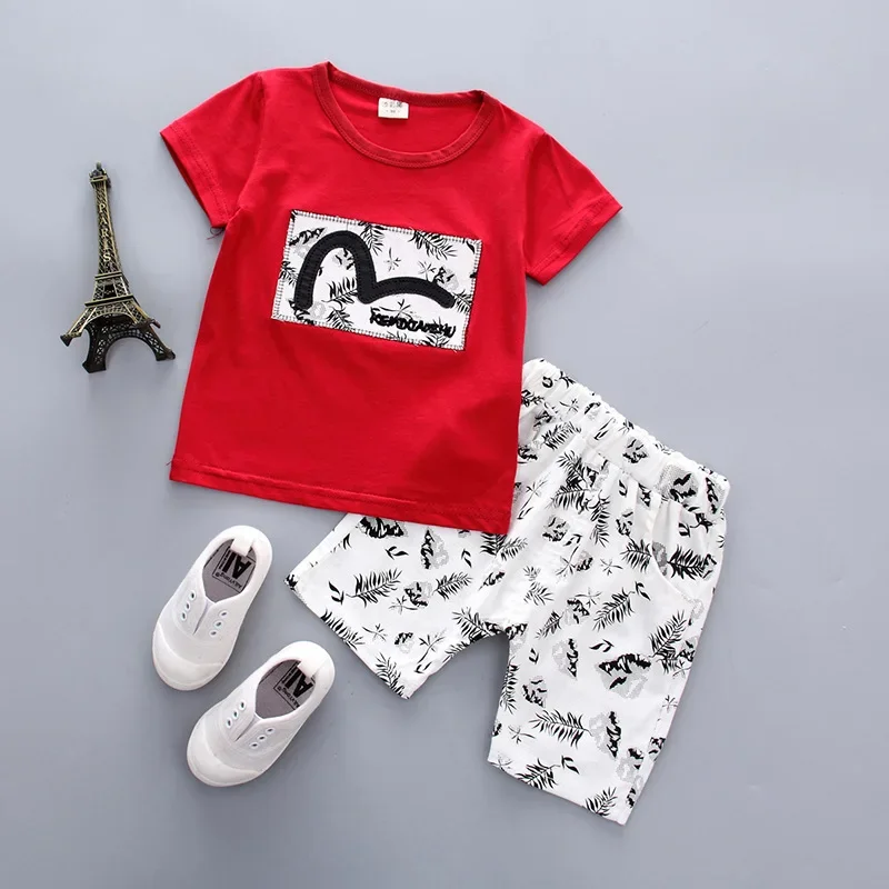 Boys Summer T-shirt + Shorts Sets Kids Clothes kids clothes