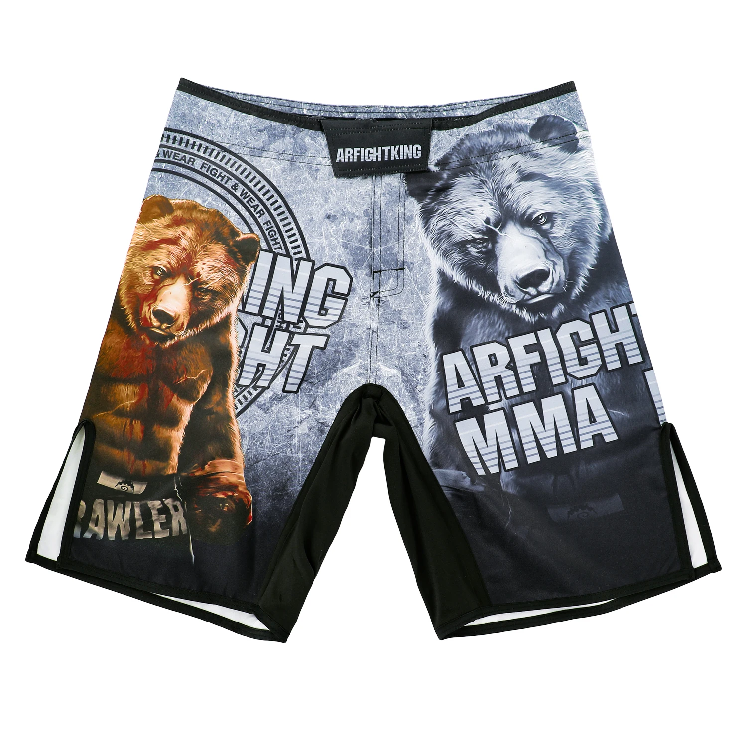 MMA Grizzly Judo Fighting Sports Wear resistant Shorts Comprehensive Fighting Training Fitness Muay Thai Judo Sanda Pants