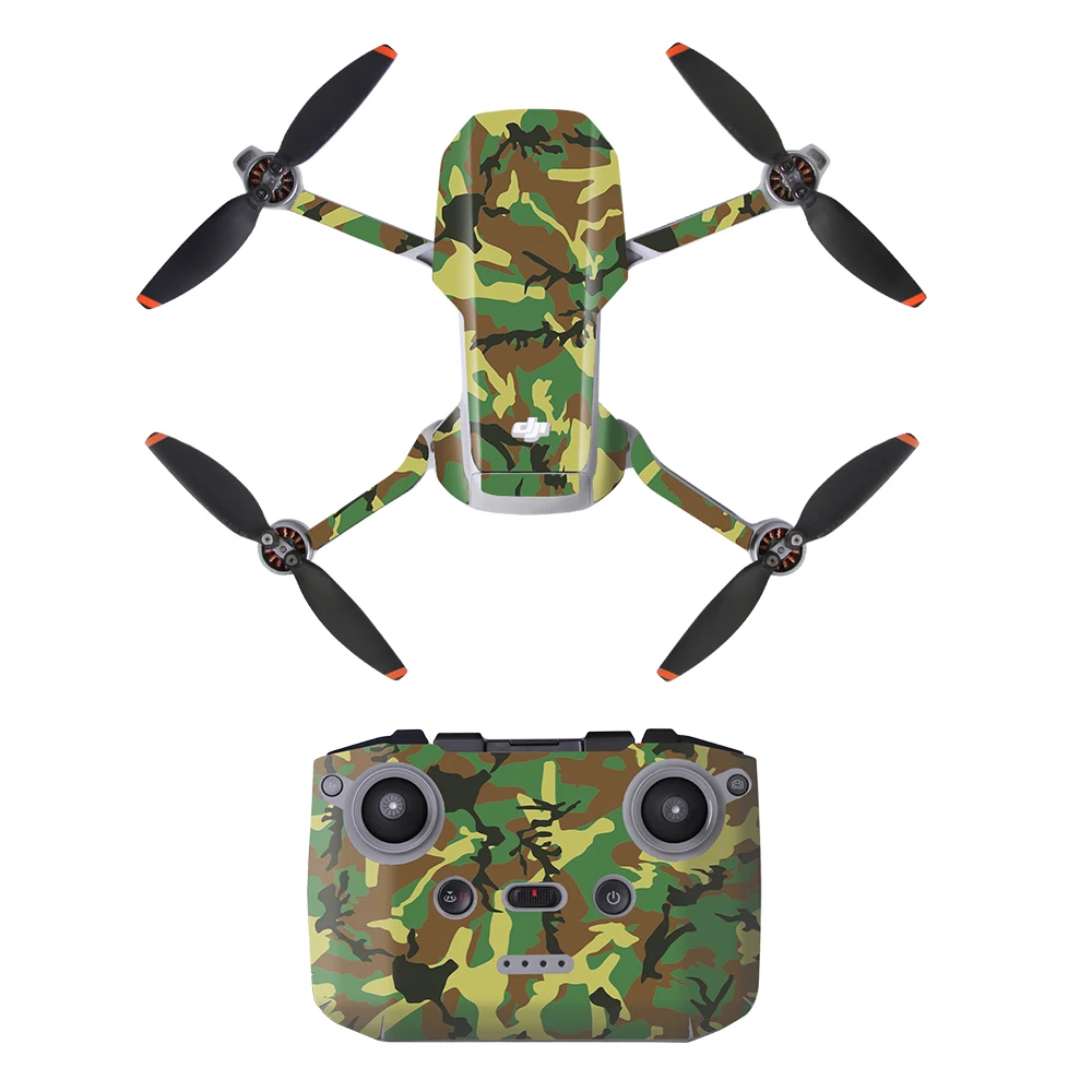 Drone Spare Parts Sticker Skin For DJI MINI 2 MINI SE Waterproof PVC Stickers Protector Drone Body Skin Arm