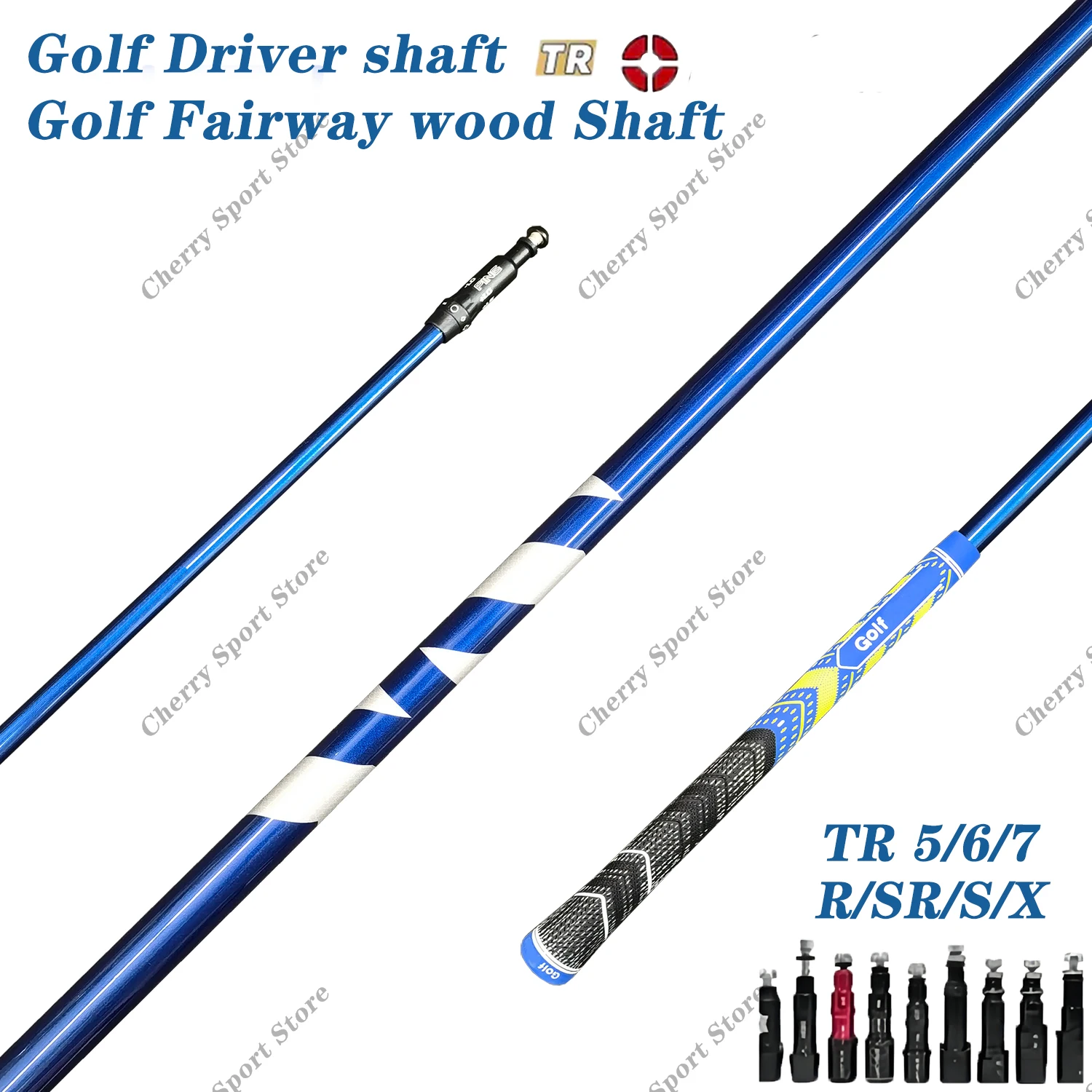

Golf Drivers Shaft Fuji-Ven TR 5/6/7 Blue Color Highly Elastic Graphite Club Shafts Flex R/S/X Free Assembly Sleeve And Grip