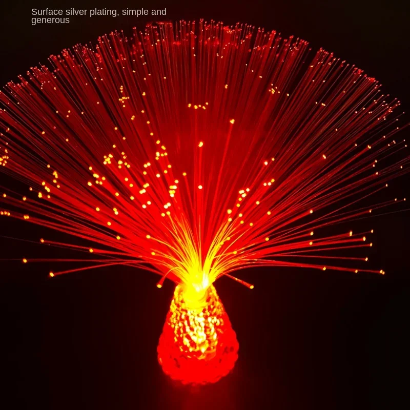 Multicolor Fiber Optic Lamp USB Starry Sky Light LED Luminous Desktop Light Creative Holiday Decoration Camping Atmosphere Lamp fiber optic lamp