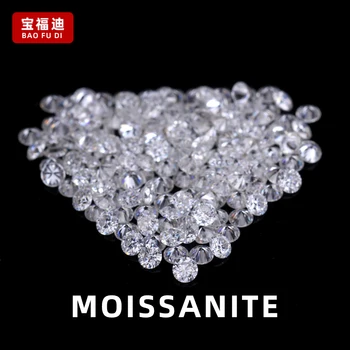 모이사나이트, 작은 다이아몬드, 작은 다이아몬드, 마이크로 상감 에메랄드, 유색 원석 및 다이아몬드