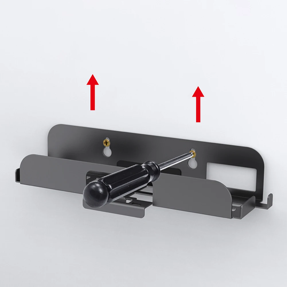 For Nintendo Switch 2 Game Console Wall Mount Holder Bracket Metal Wall Mounted Host Stand Controller Hook Storage Rack Hanger