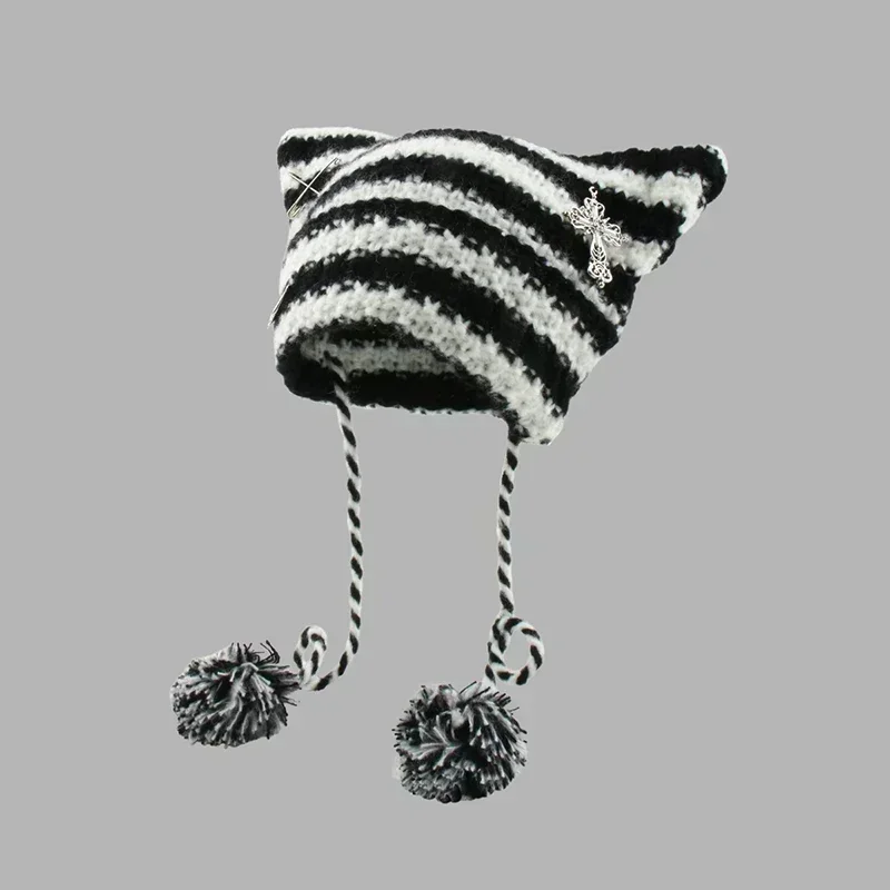 Cute Knit Beanie Hat For Women, Slouchy Beanies Boho Bucket Hat