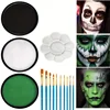 30G Water Solubility Monochromatic Body Paint Black And White Makeup Face Paint Halloween Party Waterproof Makeup Body Painting 1
