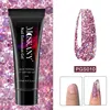 Poly Nail Gel Tool Kit For Semi Permanent  DIY Quick Extension Acrylic With Stainless Steel Dead Leather Push Manicure Set 5