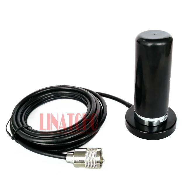 Antena de Radio para coche, conector macho BNC, 136-174/400-470Mhz,  VHF/UHF, antena de doble banda - AliExpress