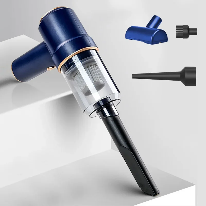 

Car Mounted Vacuum Cleaner High-power Wireless Handheld Household Small Mini Blow Suction Integrated Clean Auto Accessaries