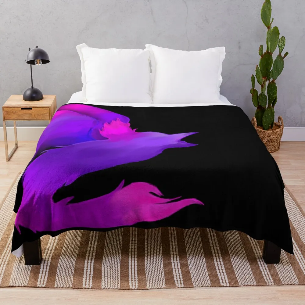 

The Purple Phoenix Throw Blanket Picnic Blanket Beautiful Blankets
