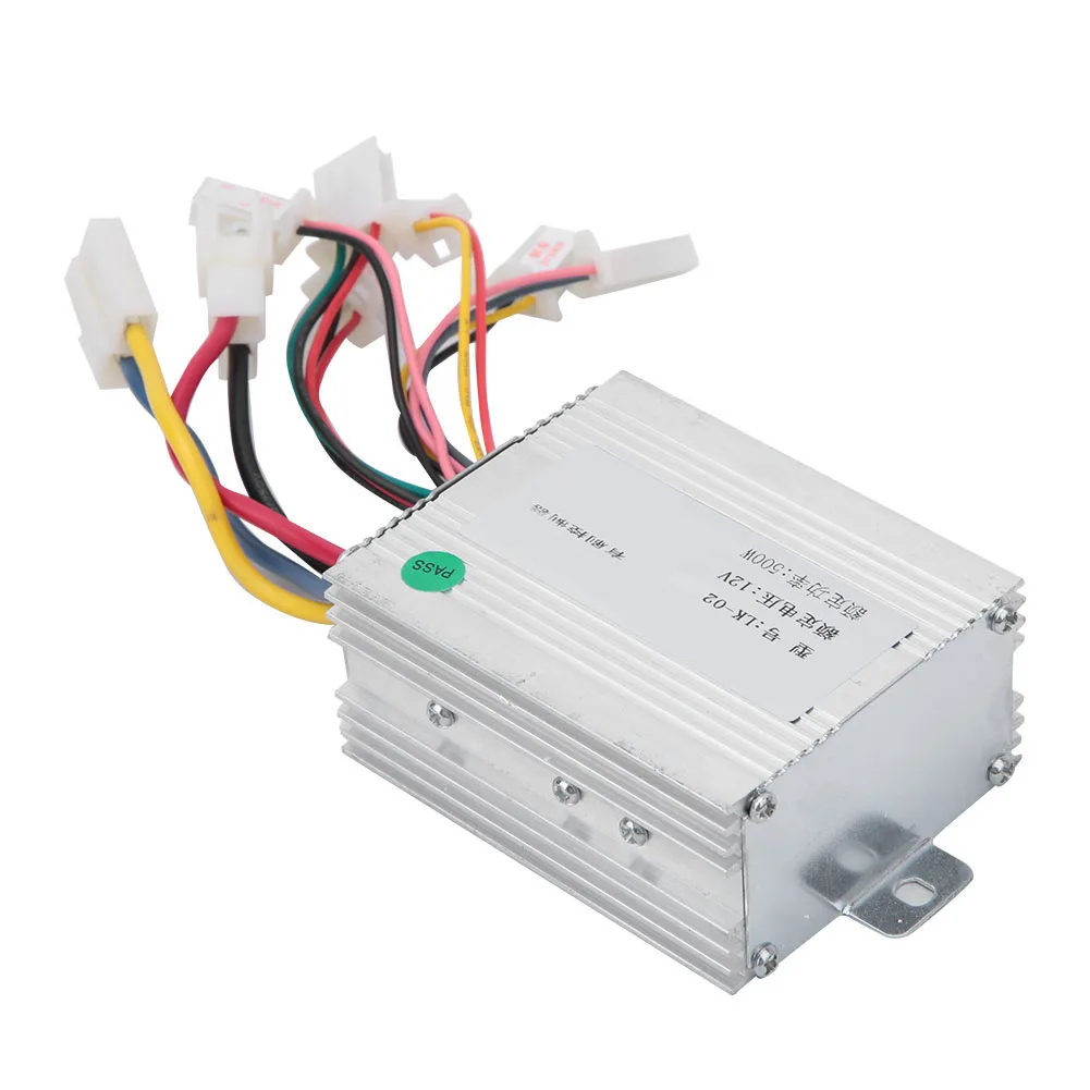12V 500W Electric Brush Motor Controller DC Motor Speed Control for Electric Vehicle Scooter Brushed Controller dc motor speed controller motor speed controller