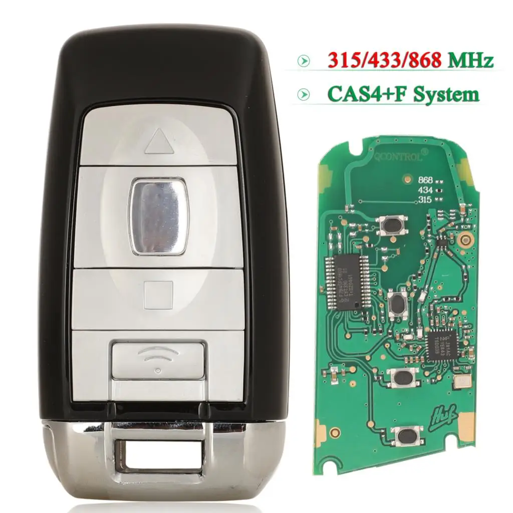 

jingyuqinz 315MHz/434MHz/868MHz Remote Car Key For Rolls Royce Cullinan Dawn Ghost Phantom Wraith PCF7945 Chip CAS4/FEM System