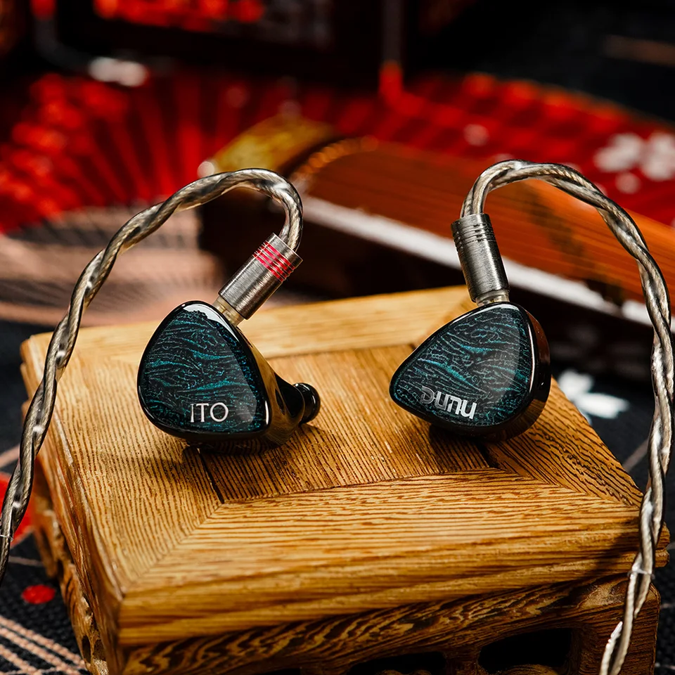 イヤホン dunu ito DUNU x KOTO ITO In-ear Earphones 2DD+2BA Hybrid Drivers IEMs with