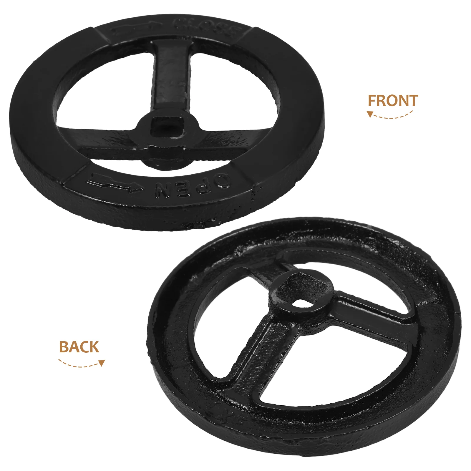Universal Directional Wheel Handles Round Firm Iron Material Fire Hydrants Replacement Valve Switch Handle Fire Protection