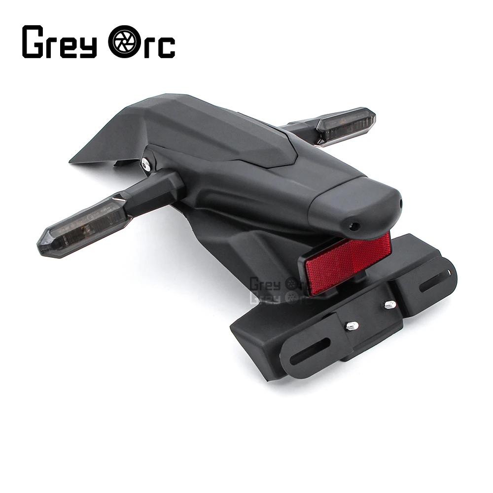 가와사키 ZX-10R ZX10R 오토바이 라이센스 번호판 라이트 프레임 거치대 브래킷, 2016 - 2021 적합, ZX 10R 2020 2019 2018 2017