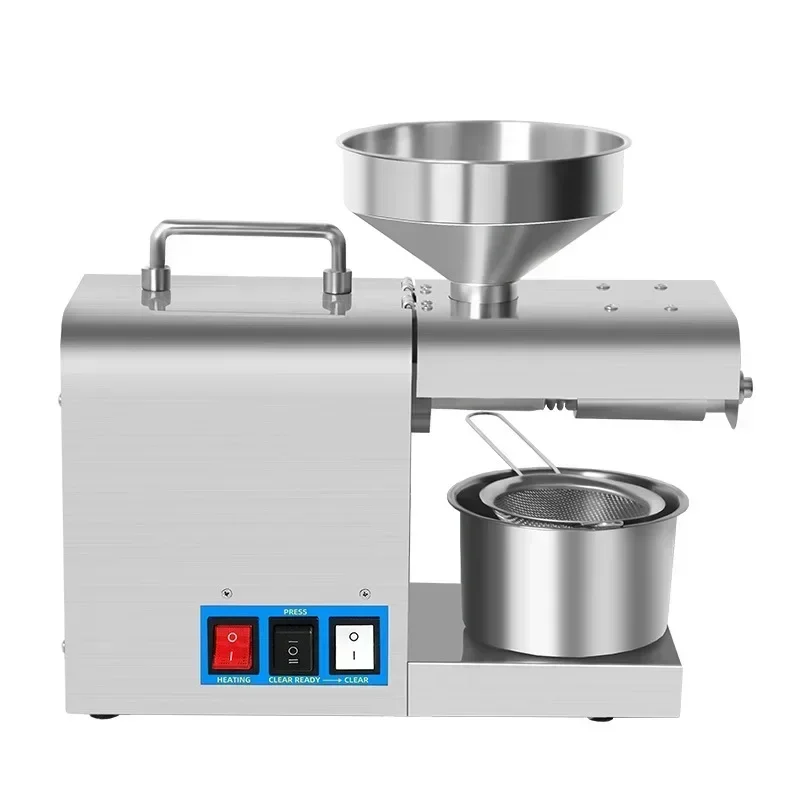 RG-311/RG-312 Hot and Cold Oil Press Stainless Steel Intelligent Temperature Control Oil Press Linseed Olive Kernel 220V/110V