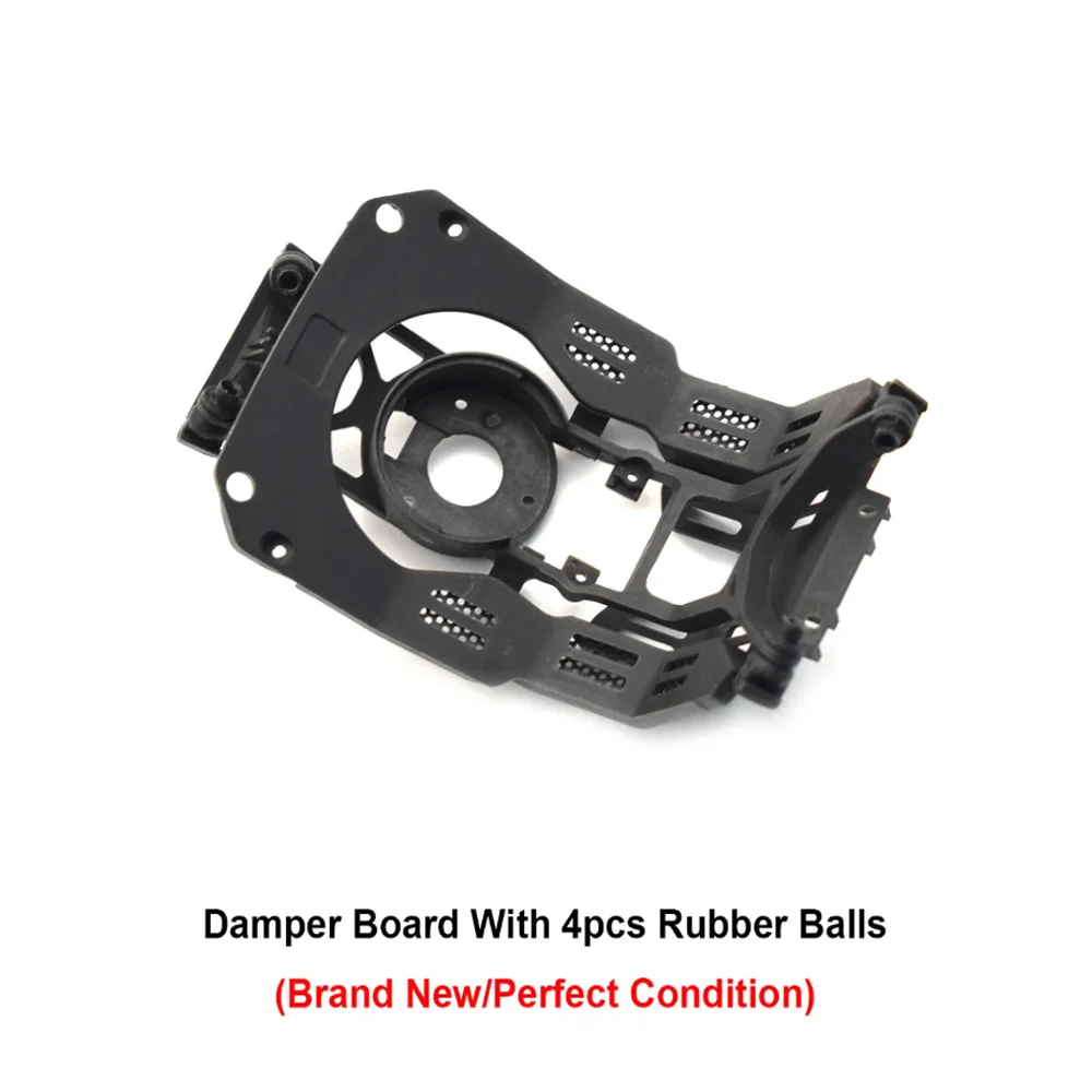 Gros plan sur l'amortisseur de vibrations pour cardan DJI Mavic 3, montrant les fixations métalliques.