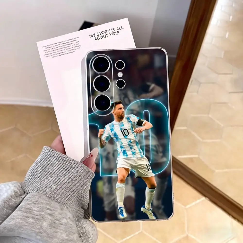 Lionel Messi Forward Transparent Phone Case