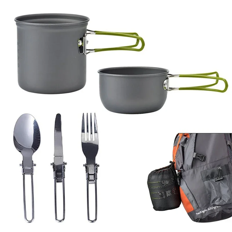 Portable Camping Cookware Set 5