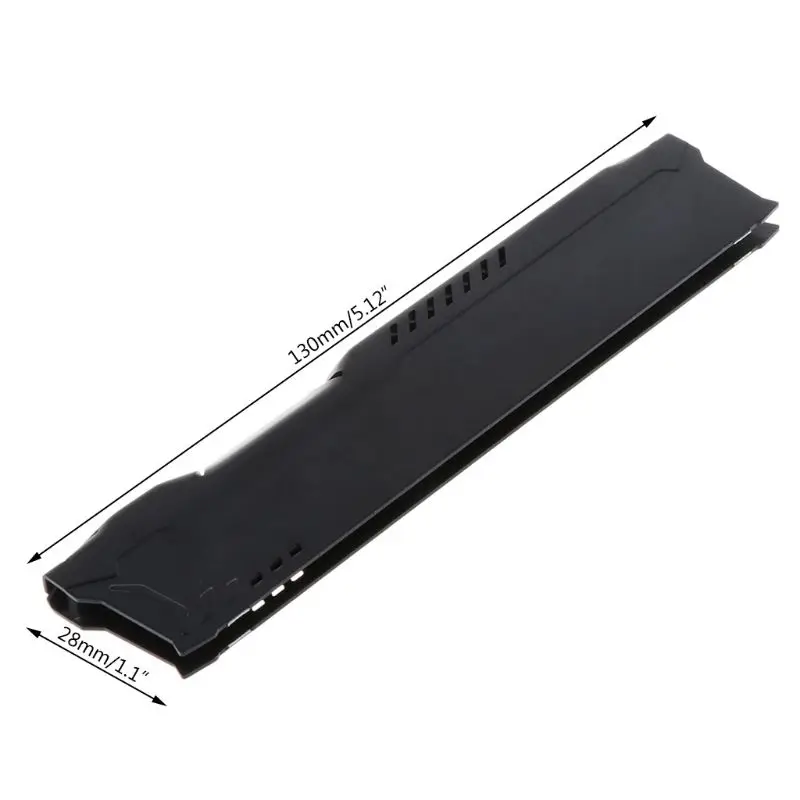 1 세트 RAM 방열판 라디에이터 냉각 방열판 쿨러, DDR2 DDR3 DDR4 데스크탑 메모리 방열 패드