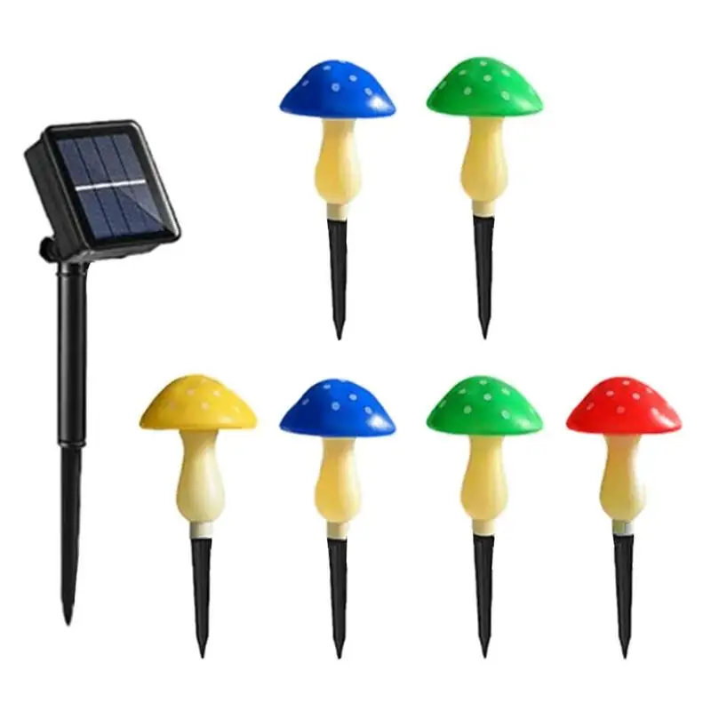 

LED Outdoor Solar Mushroom Lights Waterproof Landscape Christmas Stake Lights Lamp For Yard Lawn Garden Patio Decoration