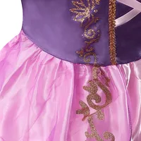 Robe raiponce pour enfants de 3 à 8 ans, Costume de fête emmêlé pour filles, fantaisie d'anniversaire, Cosplay, carnaval, Halloween 6