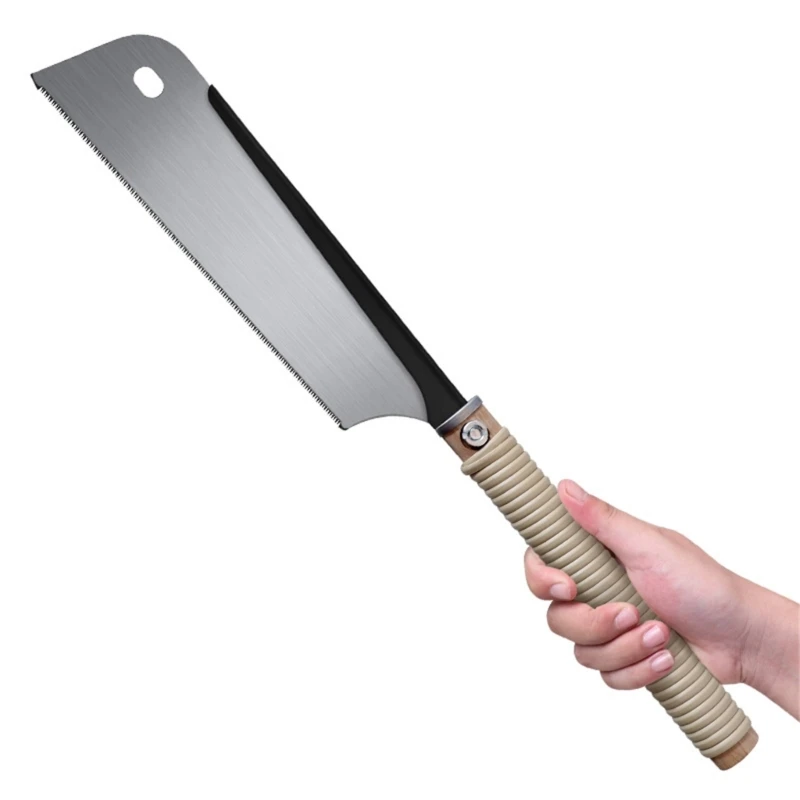 Japanese Pull Saw SK5 Double/Single Edges Hand Saw for Woodworking Efficient Hand Tool Carbon Steel Flexible Cut Teeth