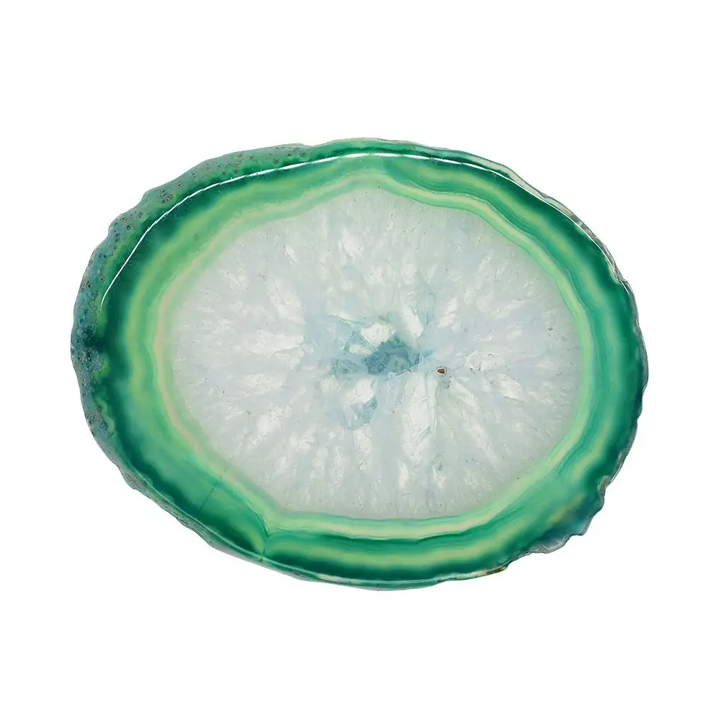 Natural Polished Agate Slices Stones Coasters Cup Mat Irregular Home Decoration Crystals Collection Ornament 60-80mm agate coasters