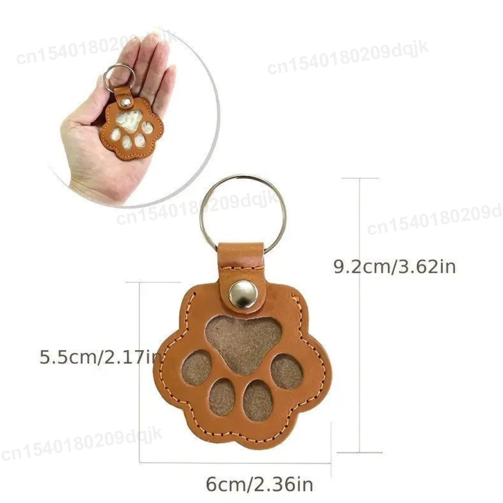 Llavero Coleccionista De Pelo De Mascota - Forma De Perro O Gato, De Cuero, Para Recoger Pelos De Ropa Y Sofá, Práctico Y Divertido