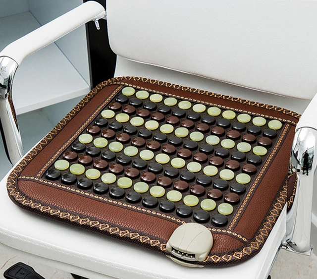 Jade Tourmaline Mattress Massager Sitting Cushion With Smart Timer Remote Controller Constant Temperature Heating Pad 5