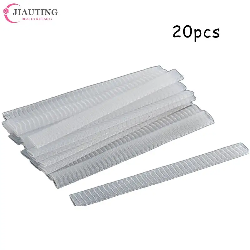 20Pcs Mesh Flexible Net Protectors Cover Sheath Beauty White Cosmetic Make Up Brushes Guards Convenient Brochas Maquillaje Tool makeup brush set makeup brush lip brush eyelashes brush facial mask brush eyelash removal brush eyelash cleaner brush eyelash brush makeup tool set makeup tool